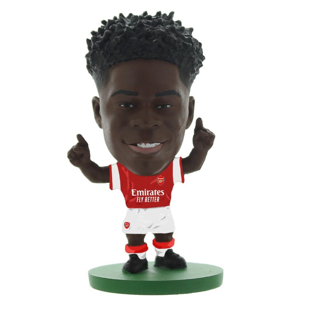 Arsenal FC SocceStarz Bukayo Saka Mini 2 Inch Figures Officially