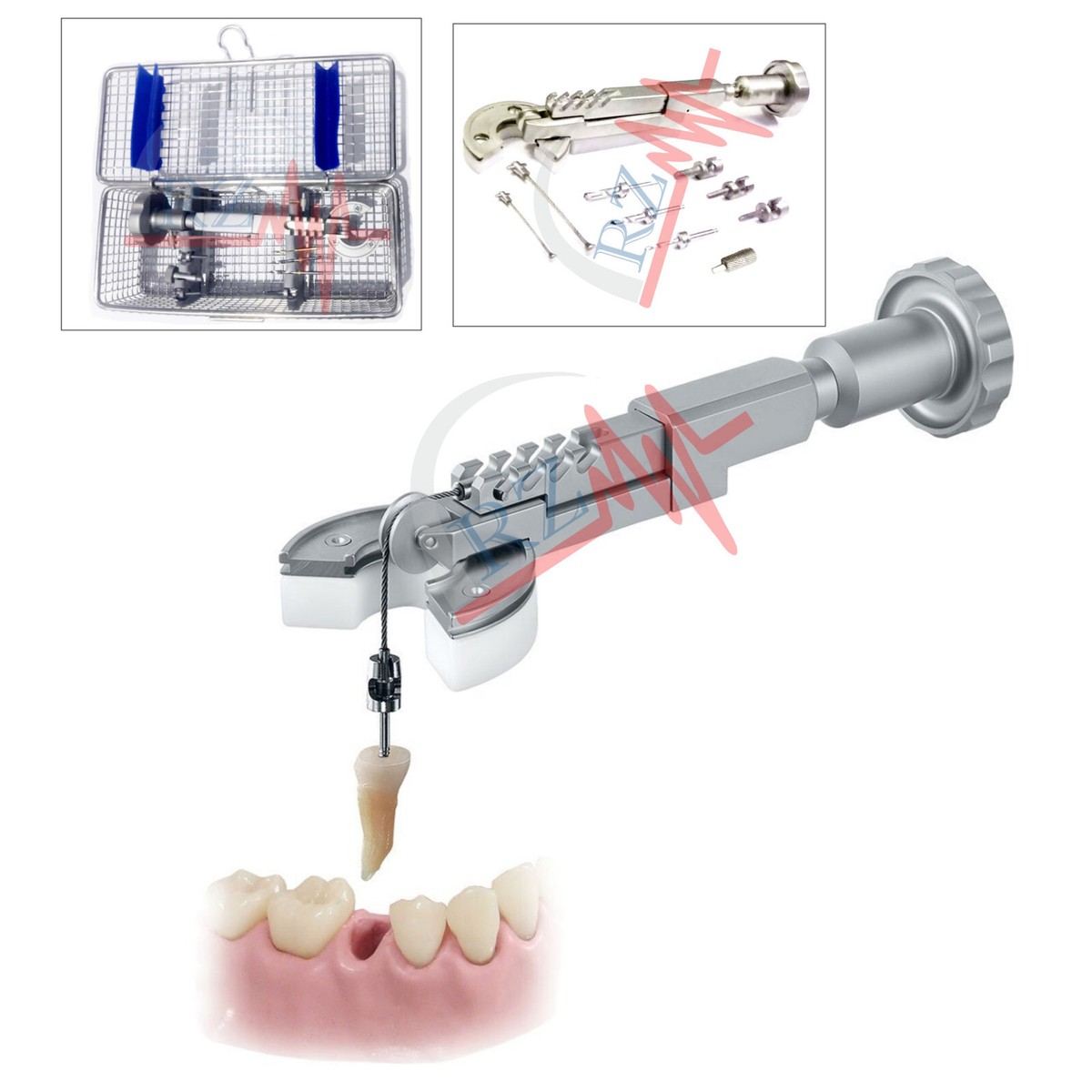 BENEX II TOOTH EXTRACTION SYSTEM COMPLETE SET FOR DENTAL PRACTICES