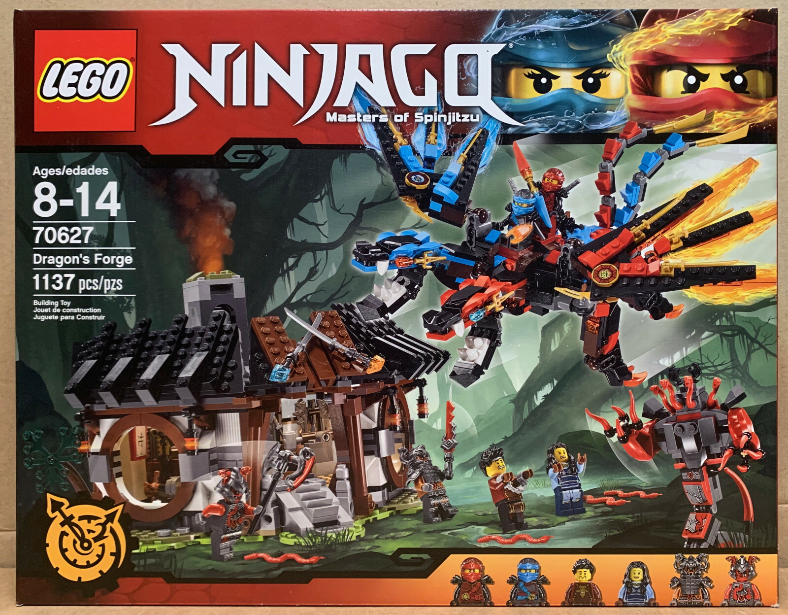 lego ninjago dragon's forge price