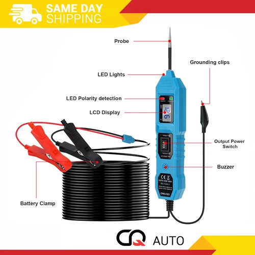 3.5-36V Digital Automotive Car Power Circuit Electrical Tester Probe Test Light