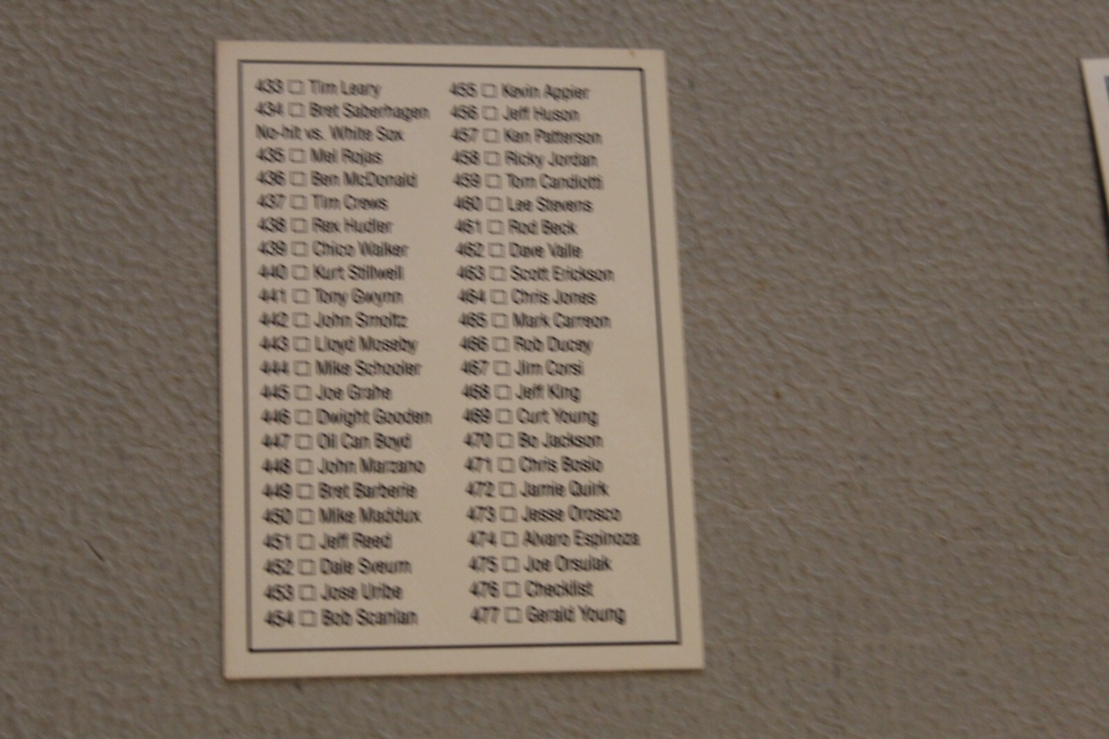 1992 Donruss Baseball Card Complete Finish Fill Your List Set Pick #251-500