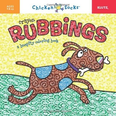 CRAYON RUBBINGS (CHICKEN SOCKS) By The Editors Of Klutz *Excellent Condition*