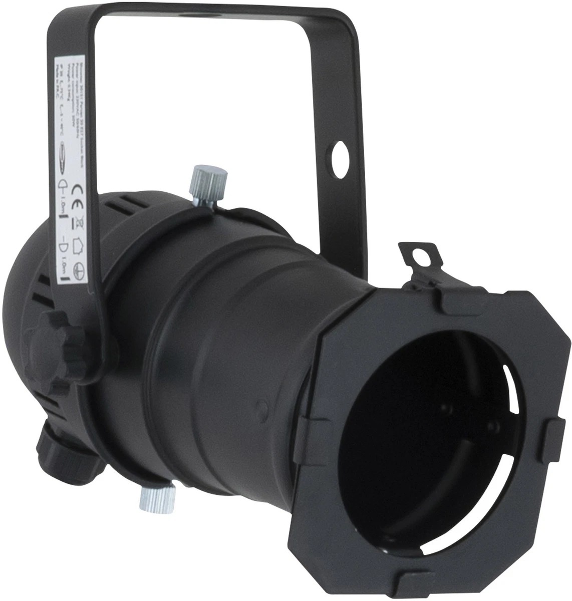 Showtec Parcan 20 Lang Schwarz
