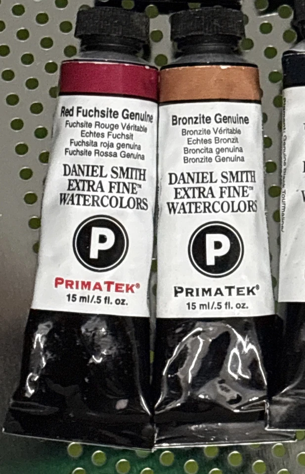 Daniel Smith — Lote de 8: 7 tubos de acuarela Primatek y 1 Gouache 15 ml nuevos Foto 4 de 4