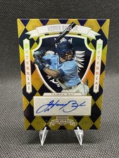 2025 Panini Crusade - Homer Bush Jr. #PPS-HBJ Perennial Gold Auto /10 Tampa Rays