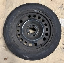 RUOTA CERCHIO IN FERRO DA 6J 16" ET43 PER AUDI Q2 GOLF SKODA VOLKSWAGEN + GOMMA