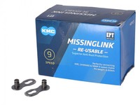 Kmc Missinglink 9R Ept Kettenschloss 9-Fach Silber - 40 StüCk Mit Anti-Rost-T...