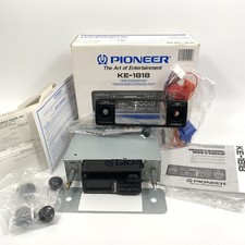 Vintage Pioneer Ke-1818 Super Tuner Car Stereo Twin Shaft In Box Never Installed
