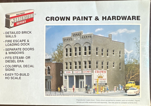 Kit de pintura y herrajes Walthers Cornerstone Crown escala HO. 933-3032 | Zustand: New