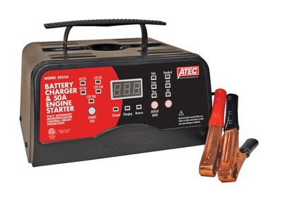 6/12V, 10/2/50A ATEC CHARGER 3055A ASSOCIATED AUTO EQUIPMENT 99684006583 Battery