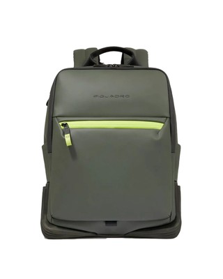 Piquadro Waterproof Backpack for PC 14 Green