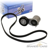 SKF KEIL-RIPPEN-RIEMEN-SATZ Set Kit FÜR Opel Meriva A 1.6 1.8 Tigra B 1.8