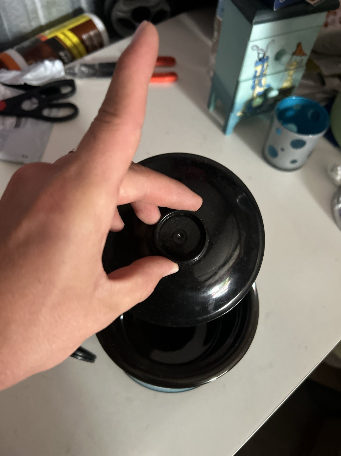 So Yummy by Bella Mini Dipper Blue Electric Fondue/Chocolate Set Dishwasher Safe