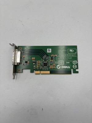 Dell FH868 DVI Video Graphics Card CN-0FH868 PCI-E DVI-D Half Height Bracket