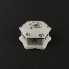 Eschenbach Art Deco Bavaria Zuckerdose Spritzdekor Dose