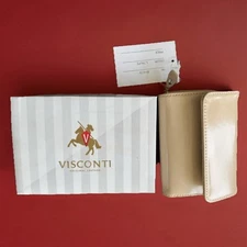 Ladies Leather Soft Small Tabbed Bi-Fold Purse/Wallet by Visconti; Mimi Gift Box