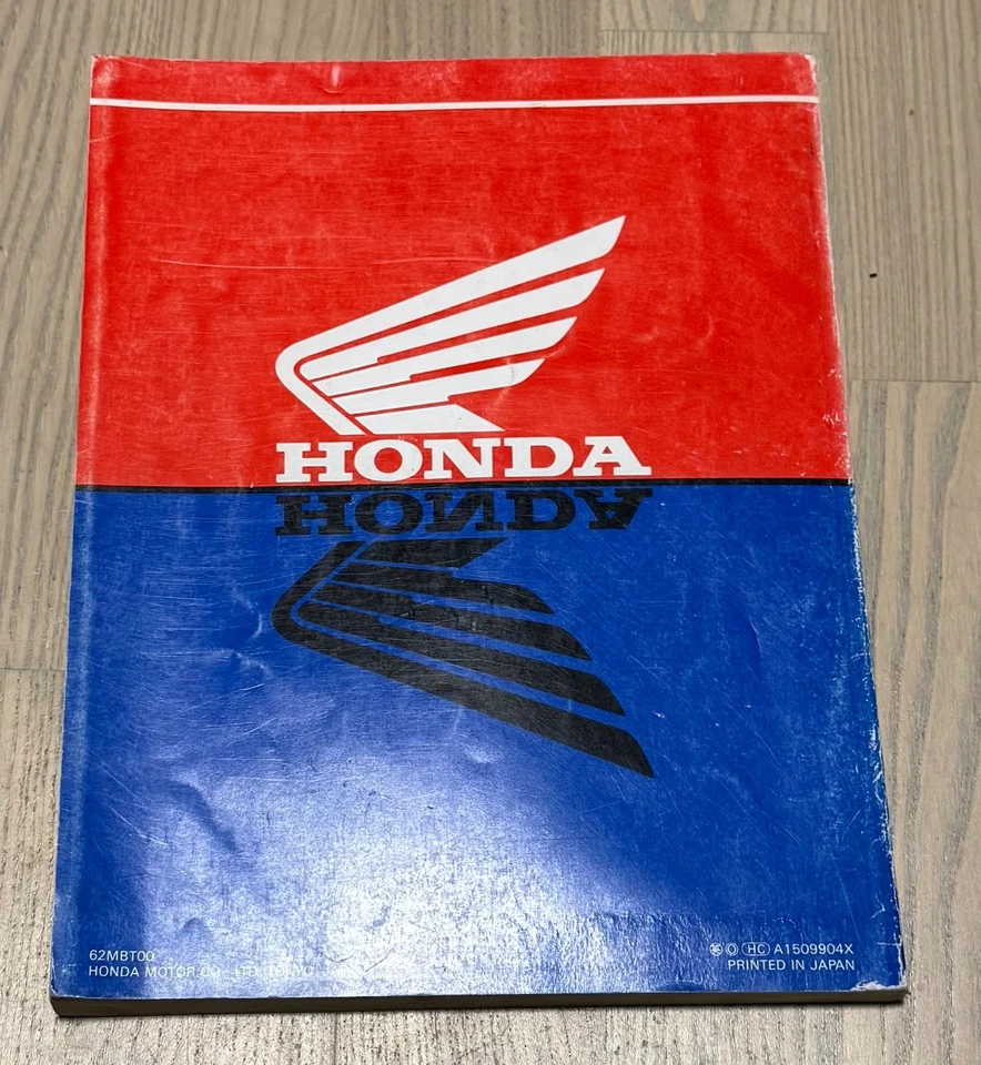 Genuine Original Honda Workshop Manual for XL1000Vx - Image 2 of 4
