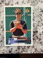 1996 TOPPS MLB BASEBALL ROOKIE CARD PITTSBURGH PIRATES JASON KENDALL #342. rookie card picture