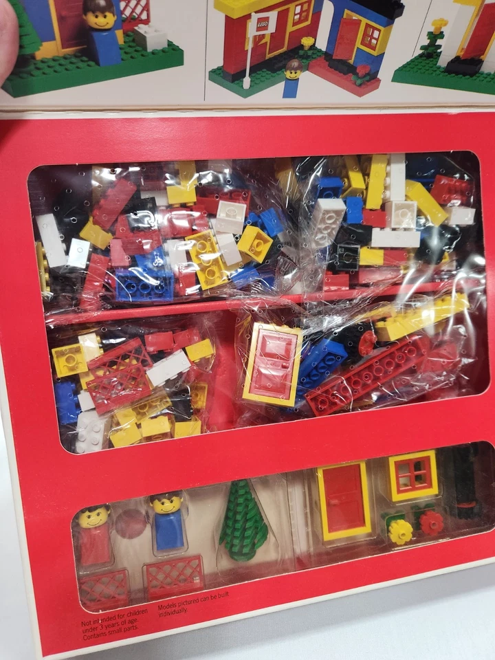 Lego Basic Building Set In Original Box #337 1987 Vintage Complete Unopened Bags - Image 3 of 4