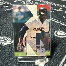 Barry Bonds 1998 Fleer E-X N-Tense #2/10 MLB San Francisco Giants Used