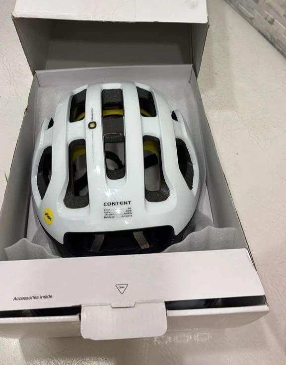 Casco de ciclismo POC Octal X MIPS pequeño 50-56 cm blanco hidrógeno unisex MTB Foto 4 de 4