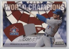 2002 Topps Stadium Club World Champions Relics Roberto Alomar #WC-RA HOF ni4