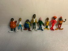FAT ALBERT AND THE JUNKYARD GANG COSBY KIDS ACTION FIGURES. SET OF 8