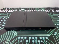 Sony PlayStation 2 Slim Black Console SCPH-77001 Cleaned tested