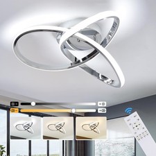 LED Ceiling Light Modern Ceiling Lamp Dimmable Chandelier Living Room Bedroom