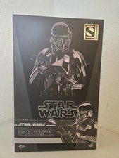 Hot Toys Star Wars Rogue One Black Chrome Death Trooper MMS621 1 6 Figure New