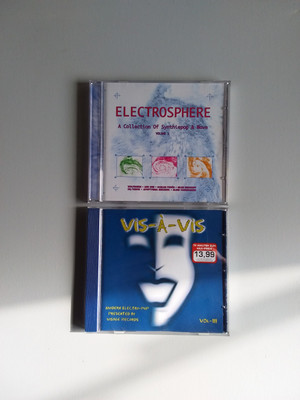 2 CD's V.A. ''Electrosphere Vol. 1'' + ''Vis-A-Vis Vol. 3''   90's Synth-Pop/Electro