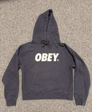 Obey Kids Hoodie Black Size Medium