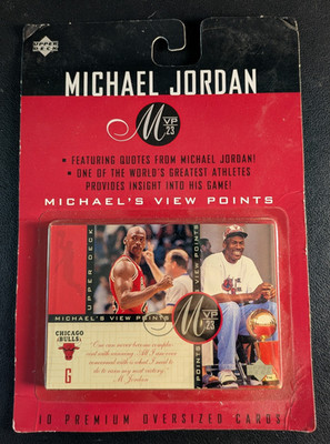 Michael Jordan MVP 23 View Point 10 Card Set Upper Deck