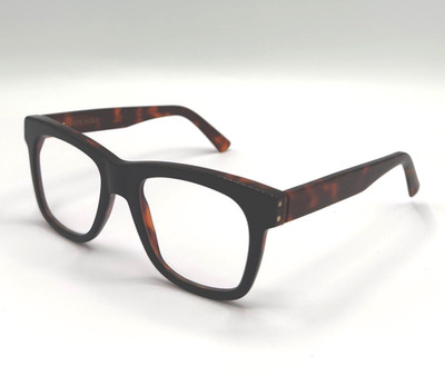 ANDY WOLF AW07-12 53/19 Brillengestell schwarz black/gold NEU Fassung Brille