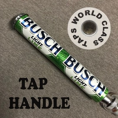 limited BUSCH LIGHT LIME STICK beer draft TAP HANDLE marker 2025 green