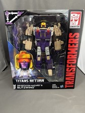 Transformers Generations Titans Return Decepticon Hazard & Blitzwing