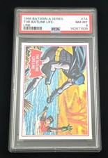 1966 Topps Batman A Series Red Bat Trading Cards 10