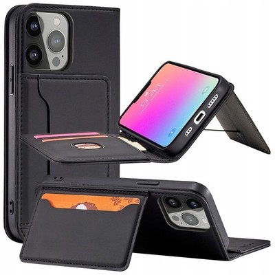 HURTEL MAGNETISCHE SCHUTZHÜLLE FÜR SAMSUNG GALAXY S23 ULTRA MIT KLAPPE UND STAND