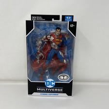 McFarlane DC Multiverse New 52 Cyborg Superman Figure Platinum Edition New
