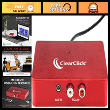 Audio to USB 2.0 Adapter - Live Streaming  Audio Capture Device - 3.5mm Aux RCA