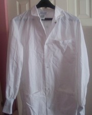 White medical lab coat by Fashion Seal Healthcare - Size XS - worn