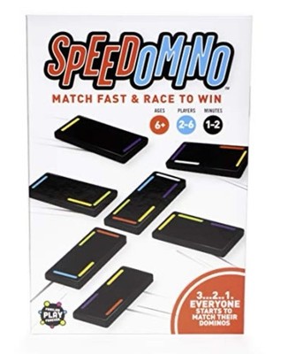 Speedomino Match Fast & Race To Win Family Domino Game 6+ ( New )