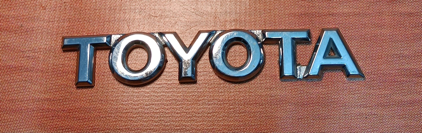 Toyota Corolla Emblem Letters Logo Badge Trunk Rear Chrome