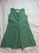 Vintage 1970's Official Girl Scouts Jumper Size 8 Green Uniform AS IS FOR REPAIR