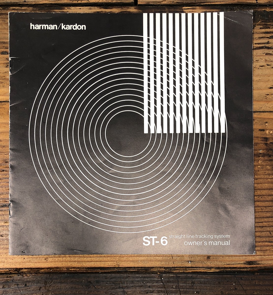 Harman Kardon ST-6 Record Player / Turntable Owners / User Manual *Original*