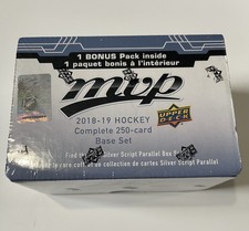 2018-19 Upper Deck MVP Hockey Complete Factory Set Sealed 250 Cards + BonusPack