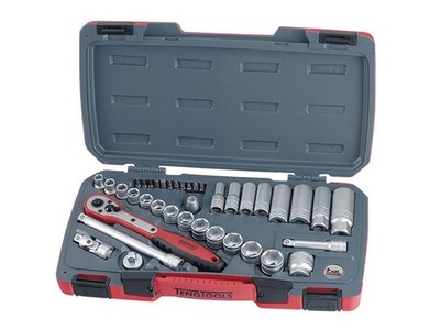 Teng - T3839 Socket Set of 39 Metric 3/8in Drive