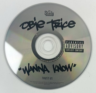 Obie Trice - Wanna Know 2005 Rare Promo CD Shady Records 