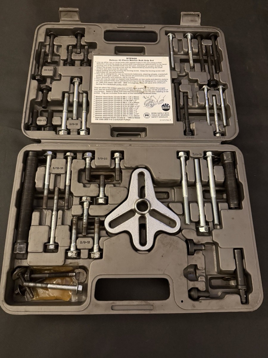 【ADVAN】マックツールズ　Master Bolt Grip Set マックツールズ Master Bolt Grip Set 【公式通販】
