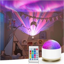 Northern Lights Projector, 13 Colors Aurora Night Light Projector for Bedroom, 3